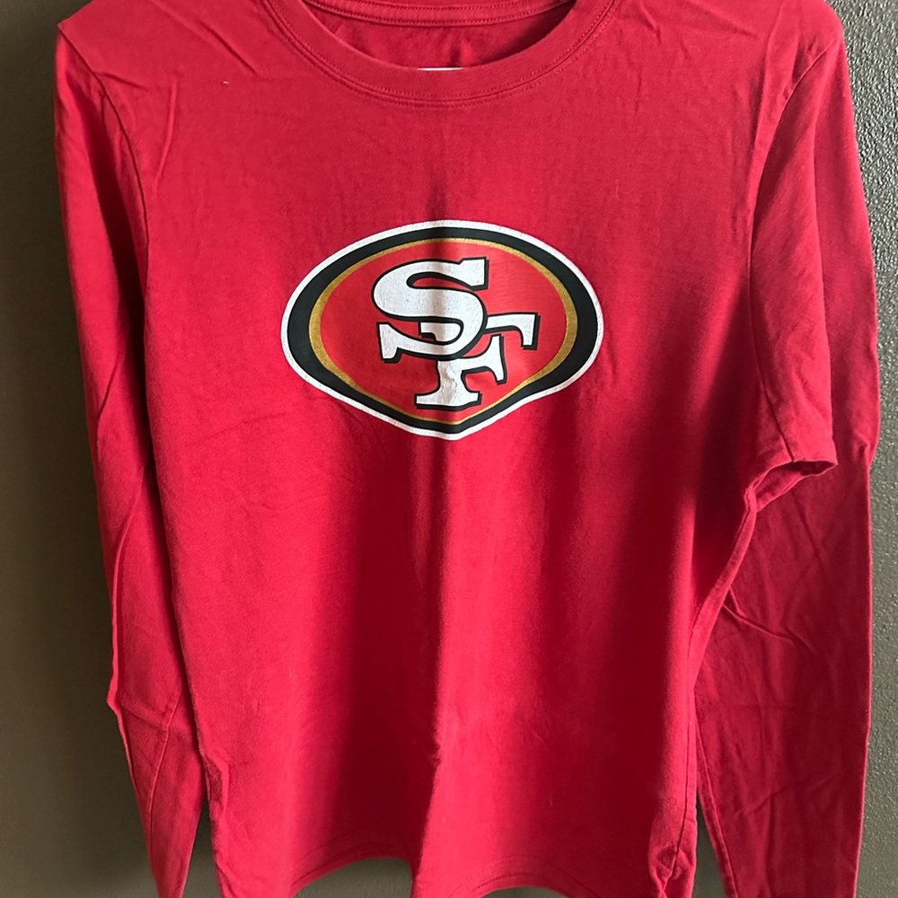 NFL Kids Red Long Sleeve Tee